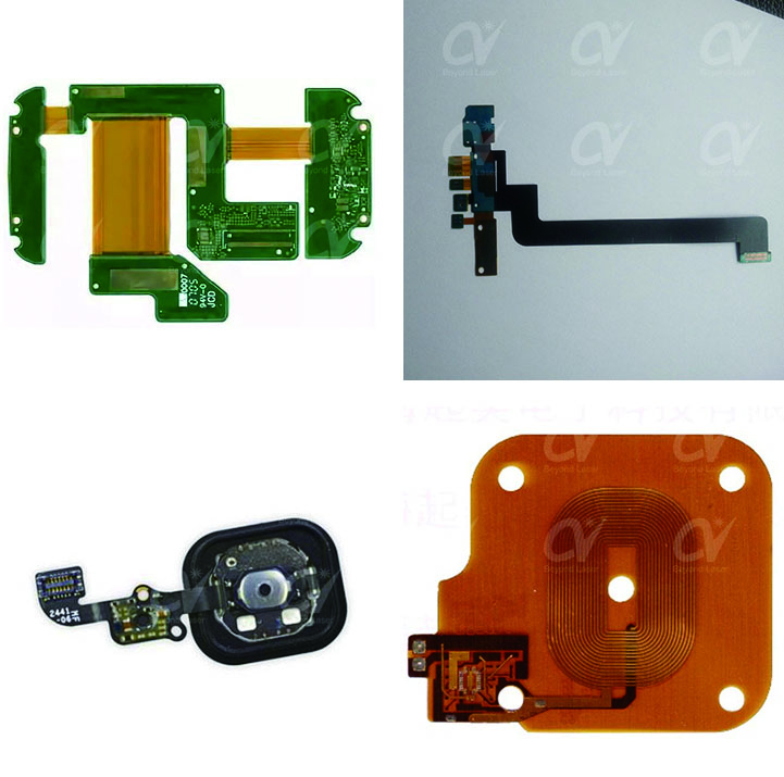 FPC软板、软硬结合板激光切割案例