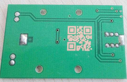 PCB二维码激光打标