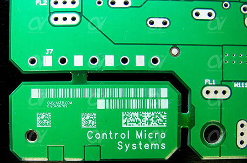 PCB二维码激光打标